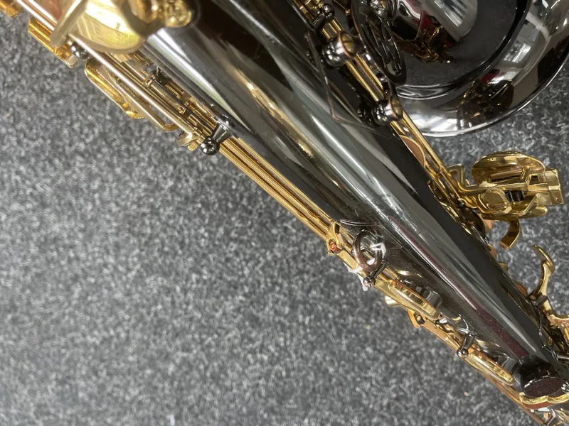 Trevor James Black and Gold 'The Horn Classic II' Tenor Saxophone - excellent condition-4